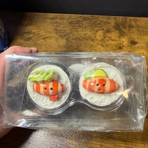 Sushi salt and pepper shakers. NEW
